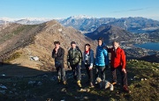 99 Dal Cornizzolo vista sul rifugio, Monte RAI e Corno Birone